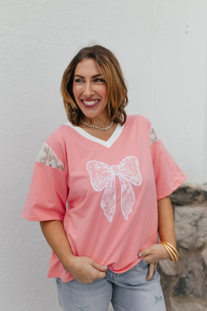 Sweet Details Top - Macoma Boutique100 Short Sleeve