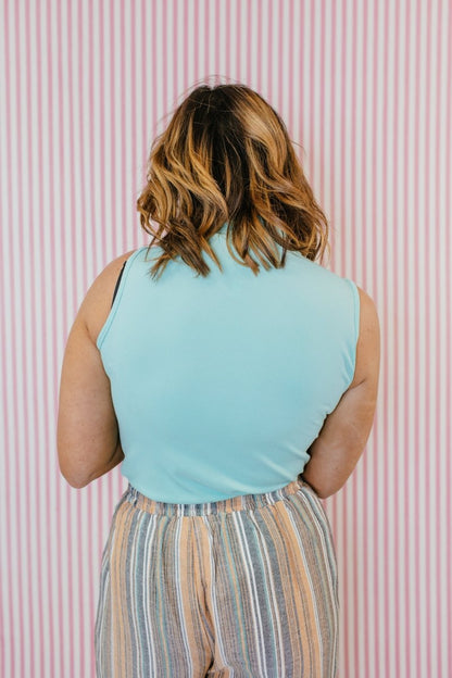 Sweet Simplicity Tank In Mint - Reg & Curvy - Macoma Boutique110 Tanks