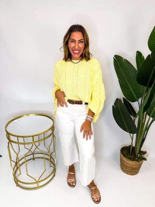 Sweet Sunshine Sweater - Macoma Boutique130 Sweaters