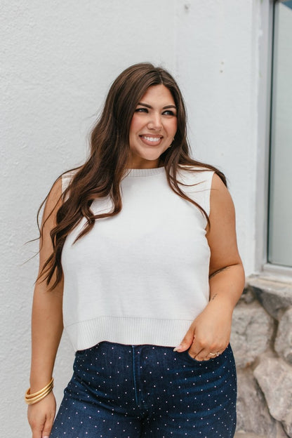 Sweet Surprise Knit Tank - Macoma Boutique110 Tanks