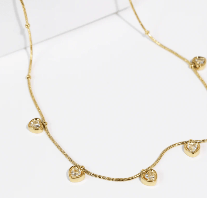 Sweetheart Chain Necklace - Macoma Boutique310 Accessories/Jewelry