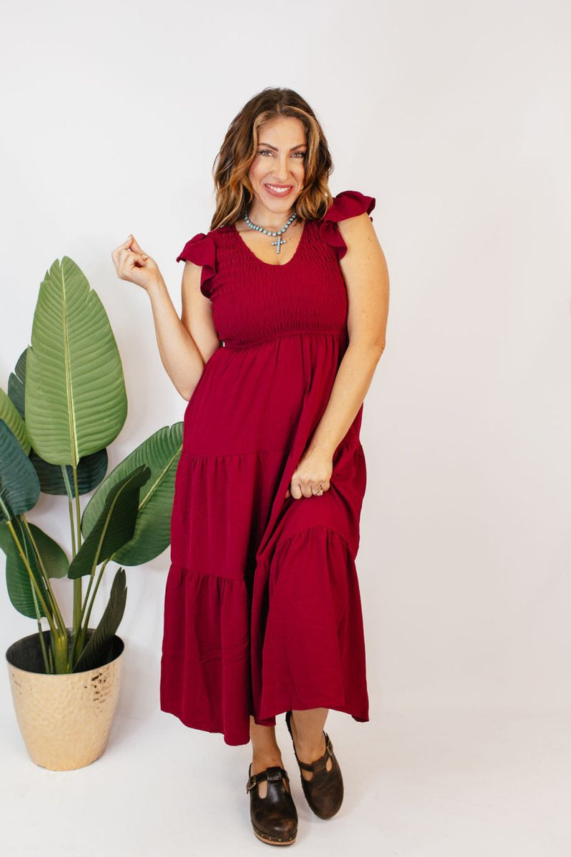 BLACK FRIDAY DEAL: Sweetheart Midi Dress -FINAL SALE