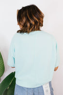 Take That Top in Mint - FINAL SALE - Macoma Boutique100 Short Sleeve
