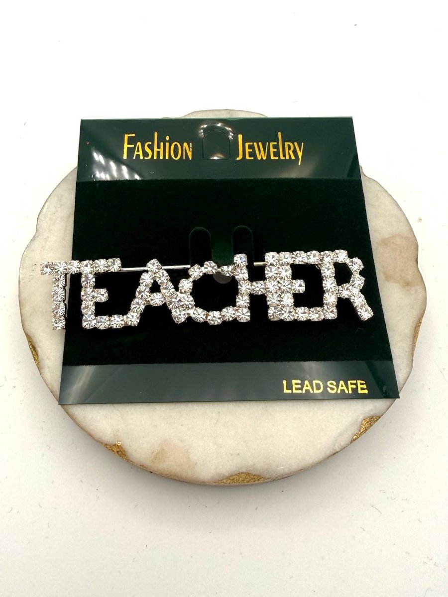 Teacher Brooch - Macoma Boutique310 Accessories