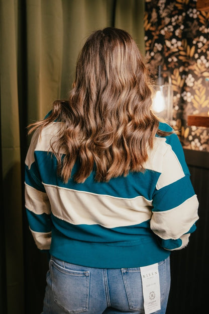Teal Me More Pullover - Macoma Boutique130 Sweaters