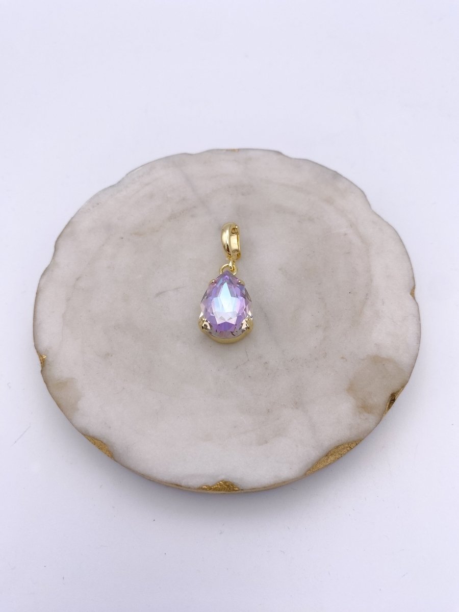 Teardrop Charm in Aurora - Macoma Boutique310 Accessories/Jewelry