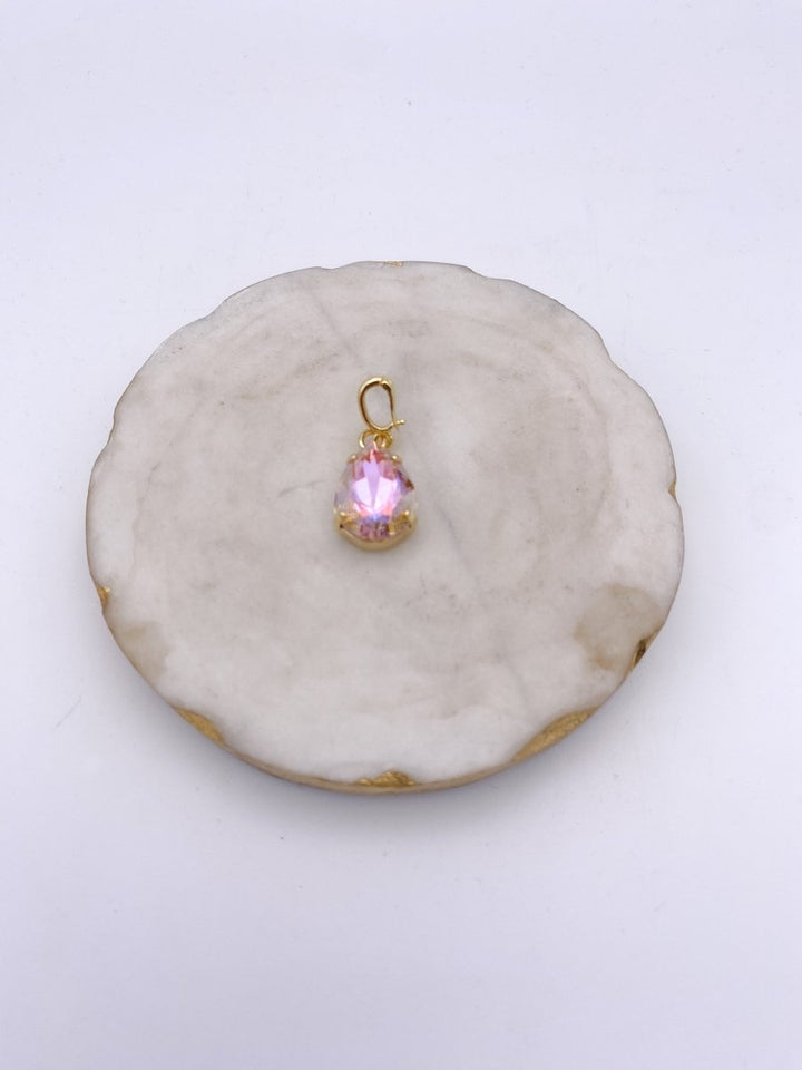 Teardrop Charm in Pink Lemonade - Macoma Boutique310 Accessories/Jewelry