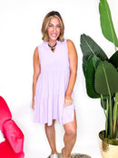 The Liz Dress in Lilac - Reg/Curvy - FINAL SALE - Macoma Boutique250 Dresses