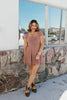 The Madeline Dress In Mocha - Reg & Curvy - Macoma Boutique250 Dresses