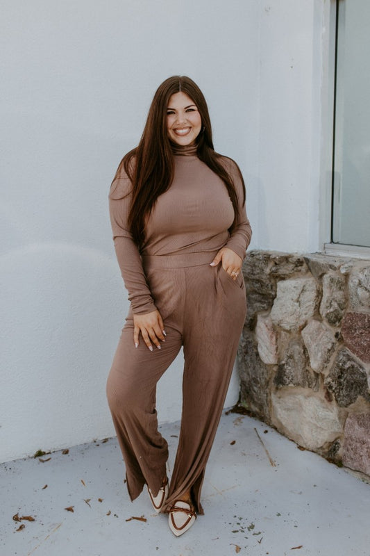 The Perfect Pair Ribbed Pants - Reg & Curvy - Macoma Boutique210 Other Bottoms