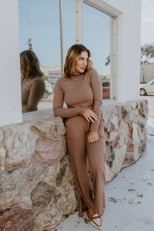 The Perfect Pair Ribbed Top - Reg & Curvy - Macoma Boutique120 Long Sleeve