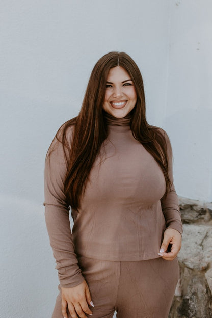 The Perfect Pair Ribbed Top - Reg & Curvy - Macoma Boutique120 Long Sleeve