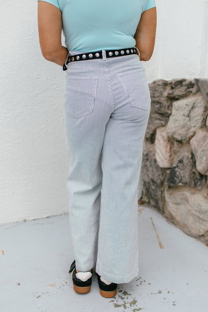 The Perfect Stripe Jeans - Macoma Boutique170 Denim