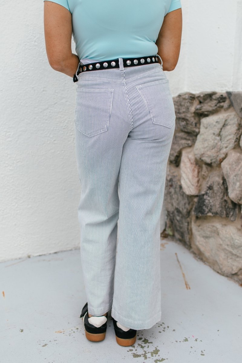 The Perfect Stripe Jeans - Macoma Boutique170 Denim