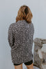 The Sierra Pullover in Greyscale Cheetah - Reg & Curvy - Macoma Boutique130 Sweaters