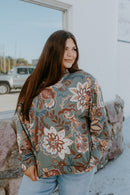 The Sierra Pullover in Paisley - Reg & Curvy - Macoma Boutique130 Sweaters