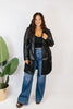 The Timeless Tie - Waist Trench Coat In Black - Macoma Boutique240 Jackets/Blazers