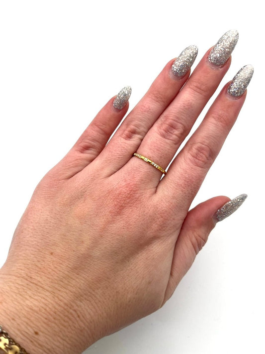 Thin Sparkle Ring - Macoma Boutique310 Accessories/Jewelry