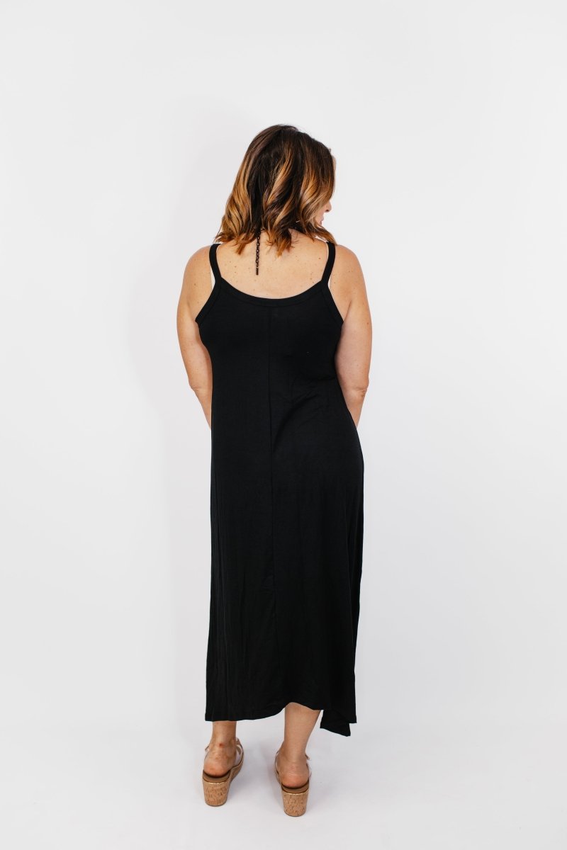 Timeless Maxi Dress in Black - Reg/Curvy - FINAL SALE - Macoma Boutique250 Dresses