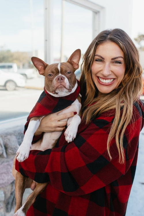 Tis The Season Hoodie In Buffalo Plaid - Reg & Curvy - Macoma Boutique130 Sweaters