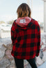 Tis The Season Hoodie In Buffalo Plaid - Reg & Curvy - Macoma Boutique130 Sweaters