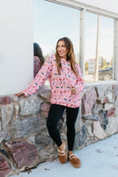 Tis The Season Hoodie In Festive Dogs - Reg & Curvy - Macoma Boutique130 Sweaters