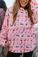 Tis The Season Hoodie In Festive Dogs - Reg & Curvy - Macoma Boutique130 Sweaters