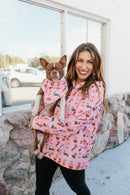 Tis The Season Hoodie In Festive Dogs - Reg & Curvy - Macoma Boutique130 Sweaters