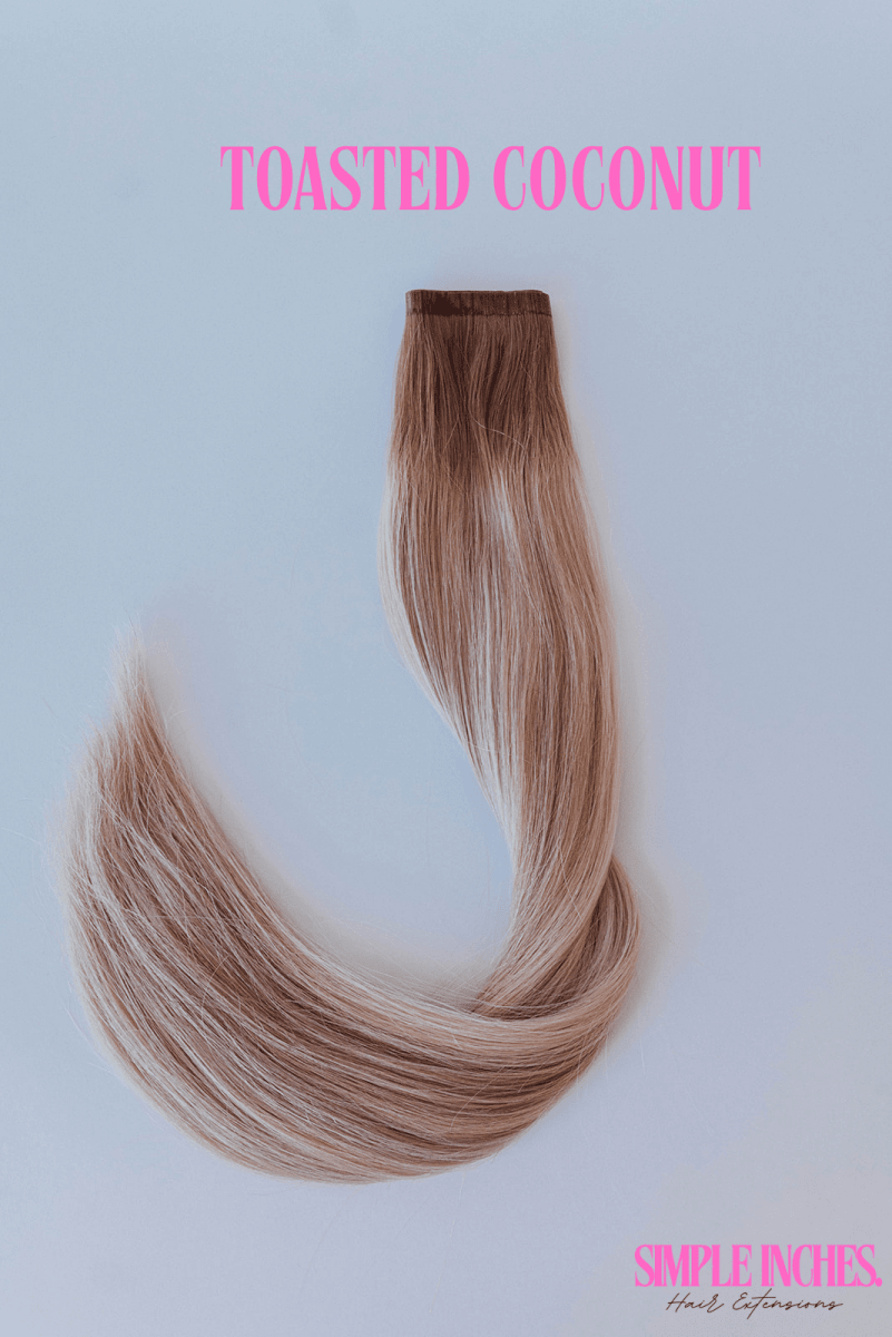 Toasted Coconut Hair Extensions - Macoma Boutique555 Presales