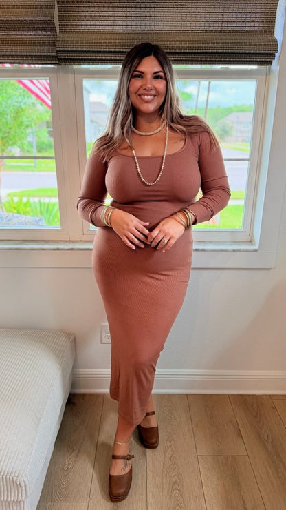 Toasted Maple Dress - Macoma Boutique250 Dresses
