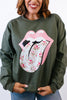 Tongues Out Graphic Pullover - FINAL SALE - Macoma Boutique555 Presales