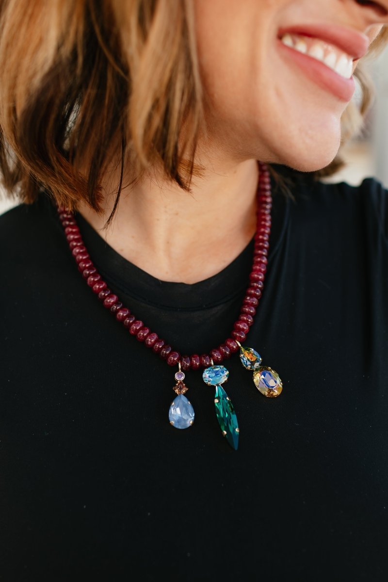 Tova Annalise Necklace in Midnight Express