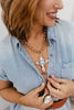 Tova Ashley Necklace In Antique Gold - Macoma Boutique310 Accessories/Jewelry