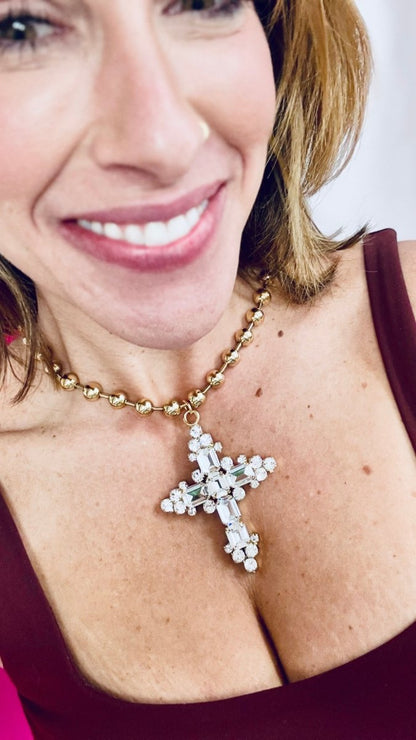 Tova Ashley Necklace In Antique Gold - Macoma Boutique310 Accessories/Jewelry