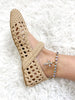 Tova Baby Donatella Anklet In Crystal AB - Macoma Boutique310 Accessories/Jewelry