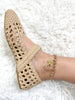 Tova Baby Donatella Anklet In Light Rose Glimmer - Macoma Boutique310 Accessories/Jewelry
