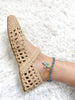 Tova Baby Donatella Anklet In Teal Ignite - Macoma Boutique310 Accessories/Jewelry