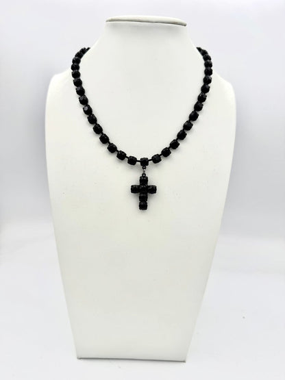 Tova Baby Donatella Necklace in Smutt Jet - Macoma Boutique310 Accessories/Jewelry