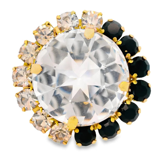 Tova Brynn Ring In Clear - Macoma Boutique310 Accessories/Jewelry