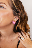 Tova Cambrie Earrings in Pink - Macoma Boutique310 Accessories/Jewelry