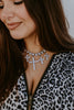 Tova Cassidy Necklace in Antique Silver/Clear - Macoma Boutique310 Accessories/Jewelry