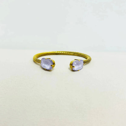 Tova Charlotte Cuff In Cushion Cut/Fairy Dust Ultra Unicorn - Macoma Boutique310 Accessories/Jewelry