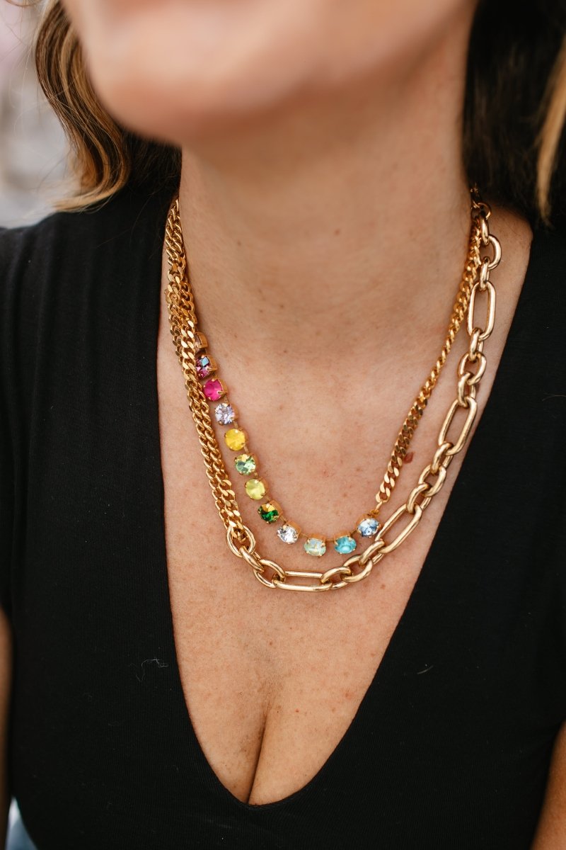 Tova Cricket Necklace in Candy Crush - Macoma Boutique310 Accessories/Jewelry