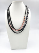 Tova Cricket Necklace in Smutt Flamingo Mix - Macoma Boutique310 Accessories/Jewelry