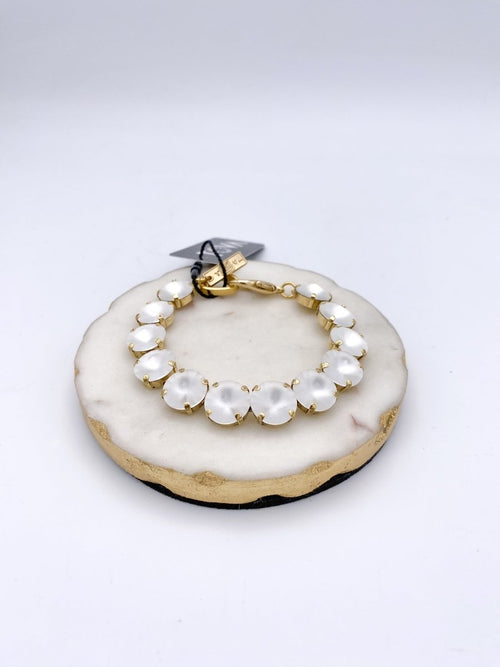 Tova Croatia in White Matt - Macoma Boutique310 Accessories/Jewelry