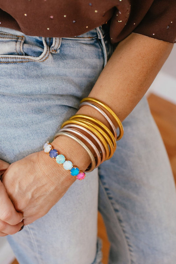 Tova Croatia Stretch Bracelet In Candy Crush Opal - 2 Sizes - Macoma Boutique310 Accessories/Jewelry