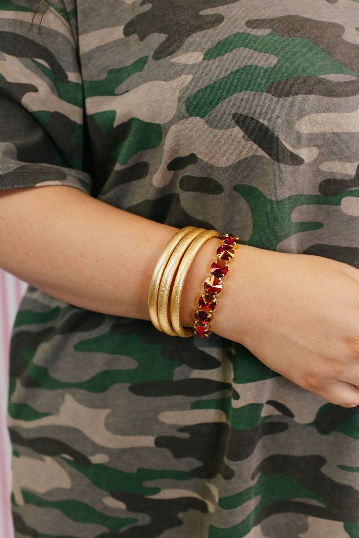 Tova Croatia Stretch Bracelet In Scarlet Brandy - Macoma Boutique310 Accessories/Jewelry