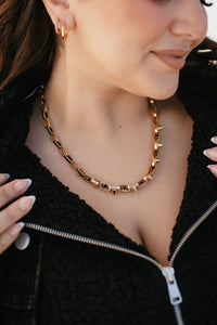 Tova Custom Mercy Necklace in Jet