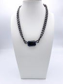Tova Darcy Necklace in Gunmetal/Jet - Macoma Boutique310 Accessories/Jewelry