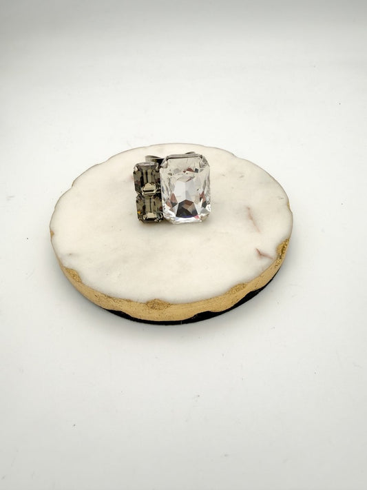 Tova Diana Ring In Antique Silver - Macoma Boutique310 Accessories/Jewelry